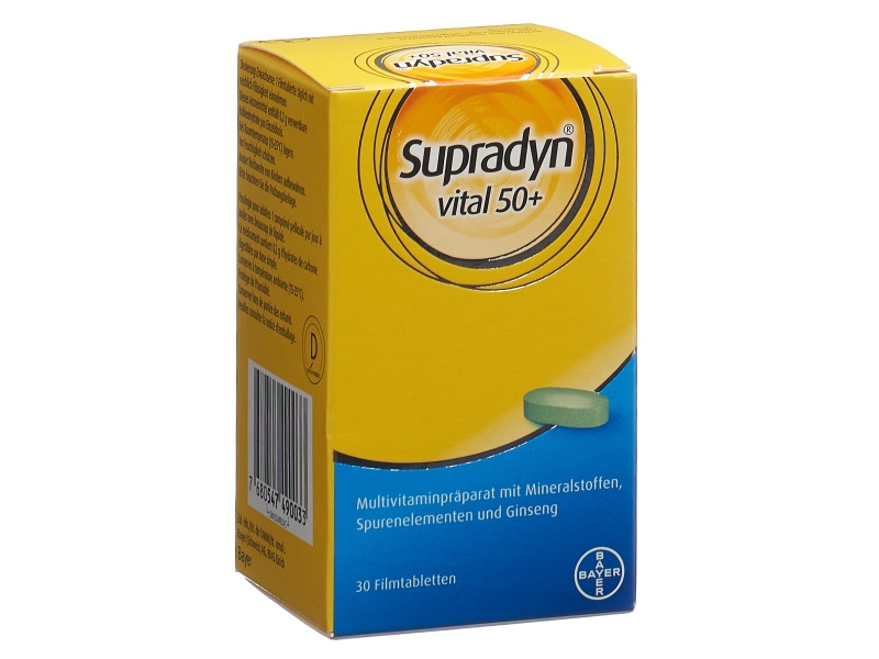 SUPRADYN Vital 50+ nuova formula compresse rivestite con film 30 pezzi